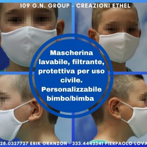 Mascherina Bimbo Bimba